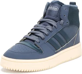 adidas Unisex Break Start Mid Top Winterized Basketball Sneaker, Black/Grey/Black, 11 US Men