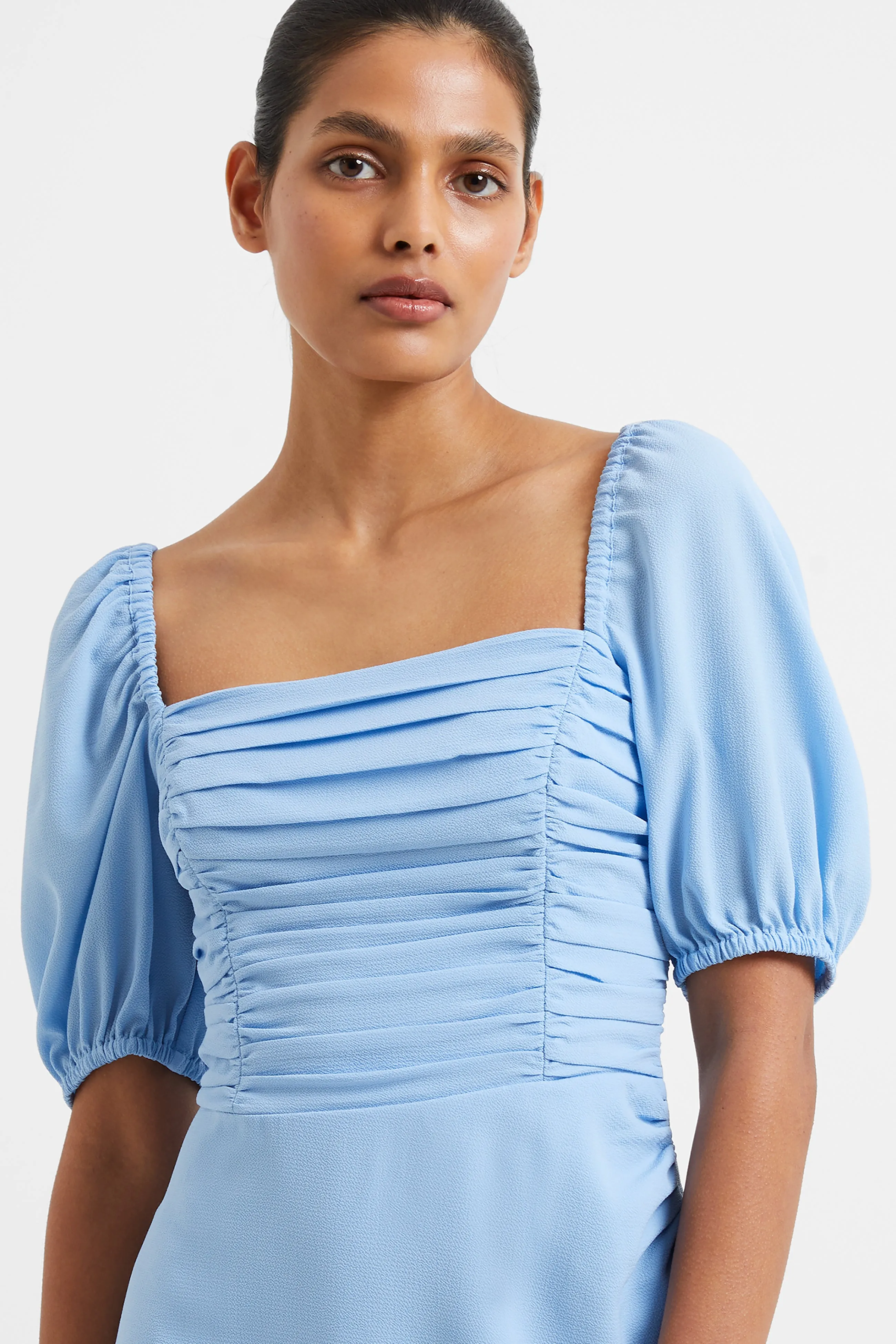 Afina Verona Ruched Midi Dress