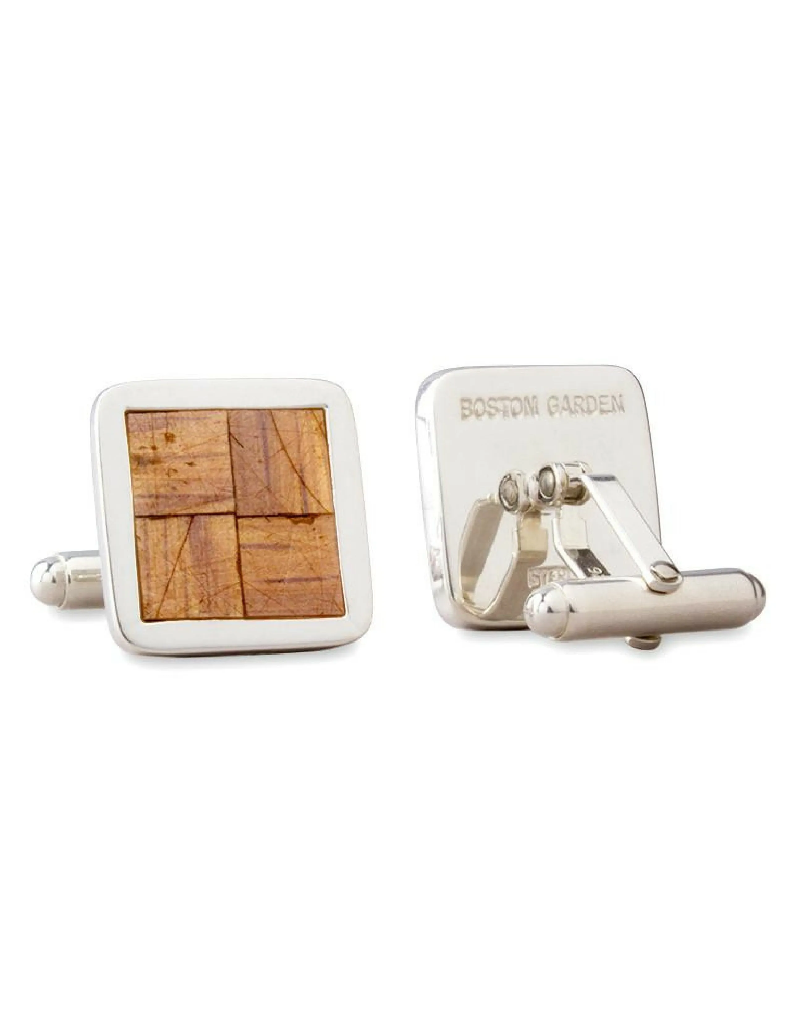 Boston Garden Parquet Floor Cufflinks