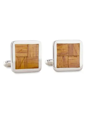 Boston Garden Parquet Floor Cufflinks
