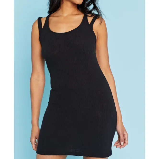 Bryson Double Strap Rib Dress