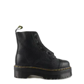 Heres an optimized title for the e-commerce product:

Dr. Martens Sinclair Aunt Sally Leather Platform Boots