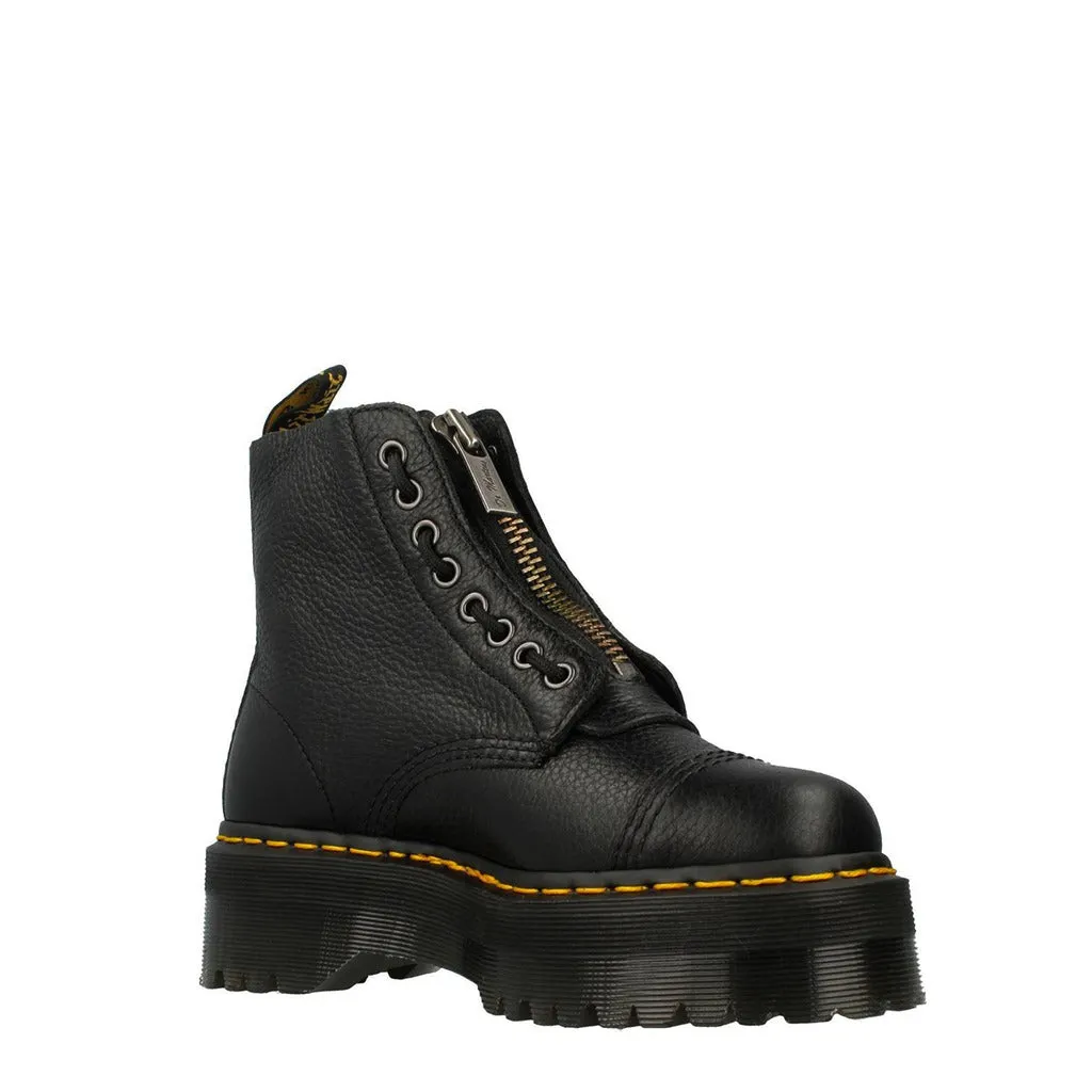 Heres an optimized title for the e-commerce product:

Dr. Martens Sinclair Aunt Sally Leather Platform Boots