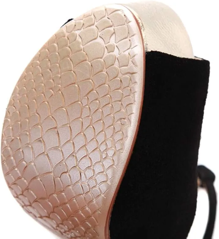 Gracemee Women Fashion Sandals Block High Heels
