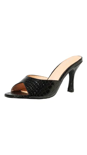 High heel sandals - Black