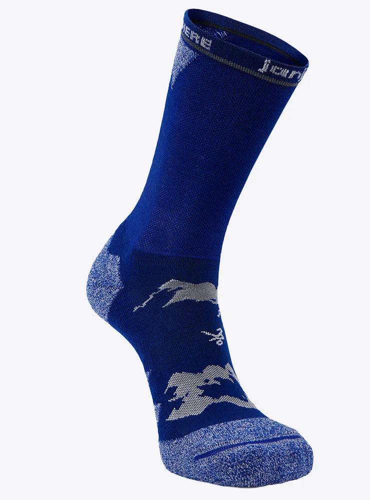 Janji x Balega High-Performance Crew Sock in Cascade Mountain Design