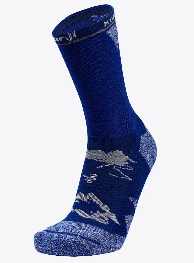 Janji x Balega High-Performance Crew Sock in Cascade Mountain Design