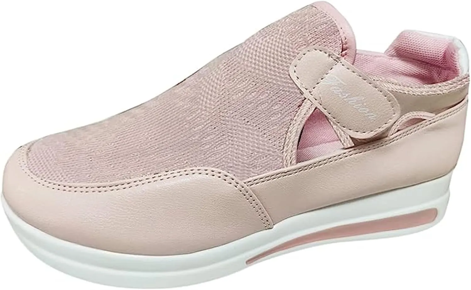 Ladmiple Sneakers For Women Slip On Wide Width Low Top Fashion Walking Canvas Shoes Dressy Casual Summer Flats Loafers