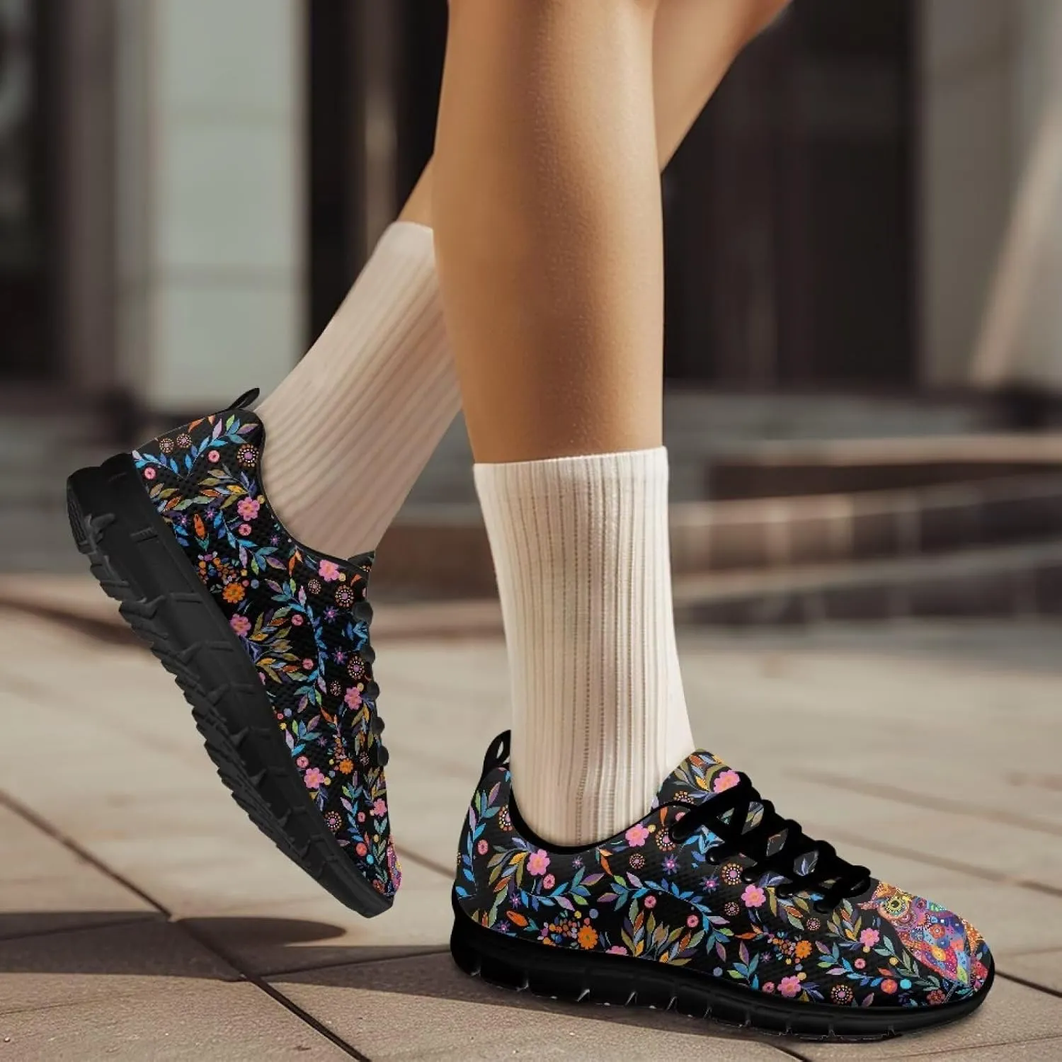 Mens Cross Training Sneakers Casual Sport Shoes Cozy Cushioned Lightweight Shoes for Travel US 5-14 Black Sole