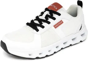 Nautica Mens Running Sneakers Sport Fashion Lace-Up Athletic Soft Shoes for Gym Tennis Men  Cushioned, Breathable, Lightweight & Comfortable