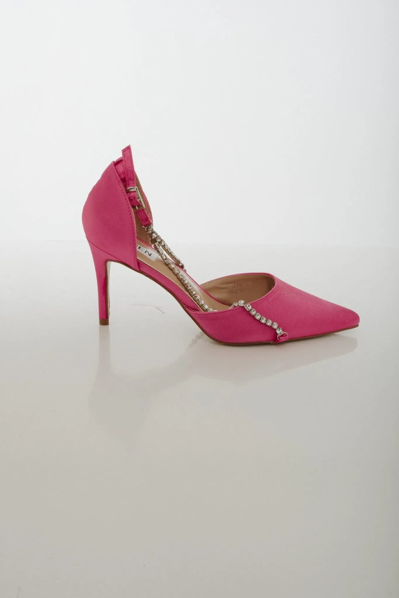 Polly Diamanté Heels In Pink