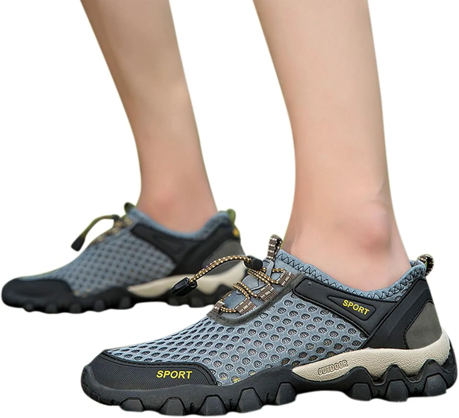 Women Walking Shoes Sock Sneakers Slip-On Breath Running Shoes for Men Comfortable Ladies Shoes Casual Walking Sneakers Steel Toe Tennis Shoe Loafers Shoe