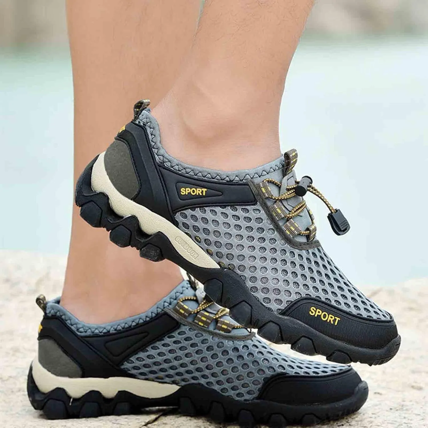 Women Walking Shoes Sock Sneakers Slip-On Breath Running Shoes for Men Comfortable Ladies Shoes Casual Walking Sneakers Steel Toe Tennis Shoe Loafers Shoe