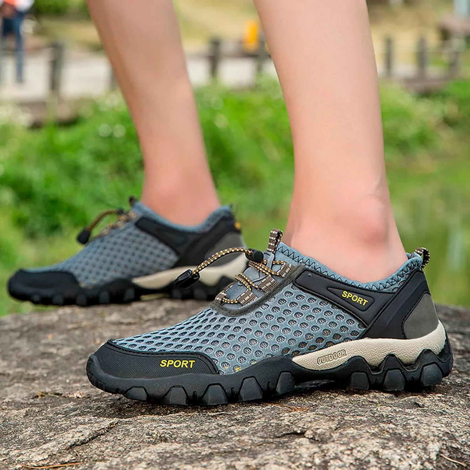Women Walking Shoes Sock Sneakers Slip-On Breath Running Shoes for Men Comfortable Ladies Shoes Casual Walking Sneakers Steel Toe Tennis Shoe Loafers Shoe
