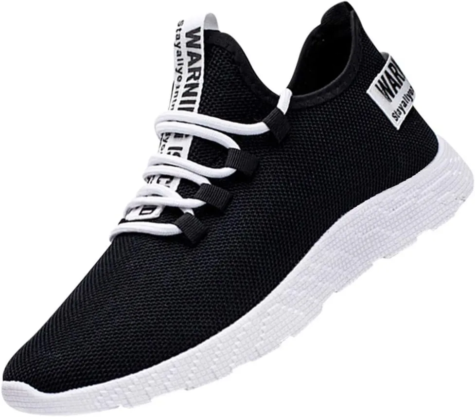 Women's Fashion Sneaker Non Slip Breathable Lightweight Comfortable Lace Up Women Walking Shoes with Arch Support White Loafers Women Waterproof Sneakers
