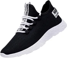 Women's Fashion Sneaker Non Slip Breathable Lightweight Comfortable Lace Up Women Walking Shoes with Arch Support White Loafers Women Waterproof Sneakers