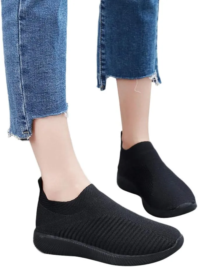 Women's Fashion Sneaker Non Slip Work Wide Comfortable Slip Resistant Work Shoes Comfortable Walking Shoes Women Sneaker Loafers Women Shoes High Heel Sneakers for Women